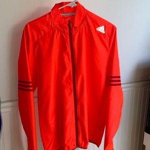 Adidas running windbreaker jacket, men’s small
